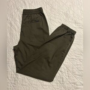Vans Men's Dark Olive Joggers